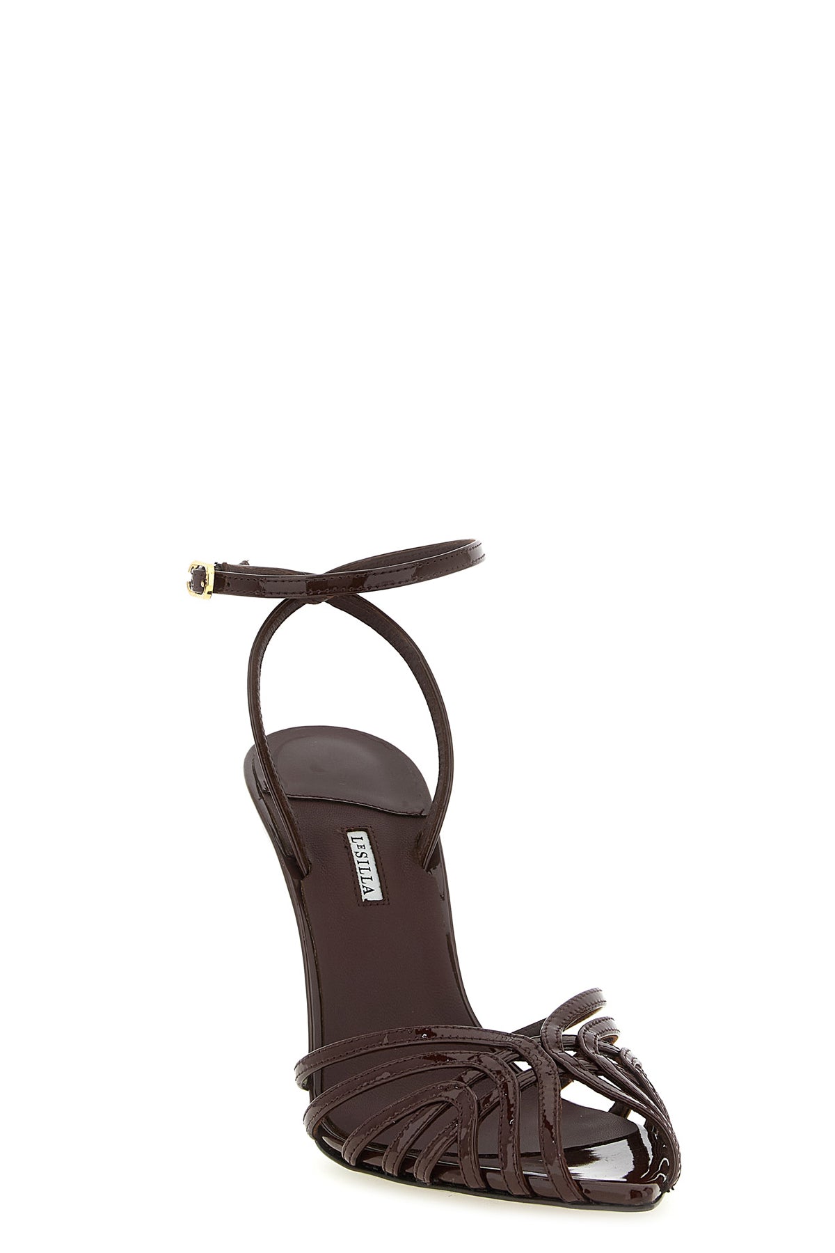 embrace patent leather sandals