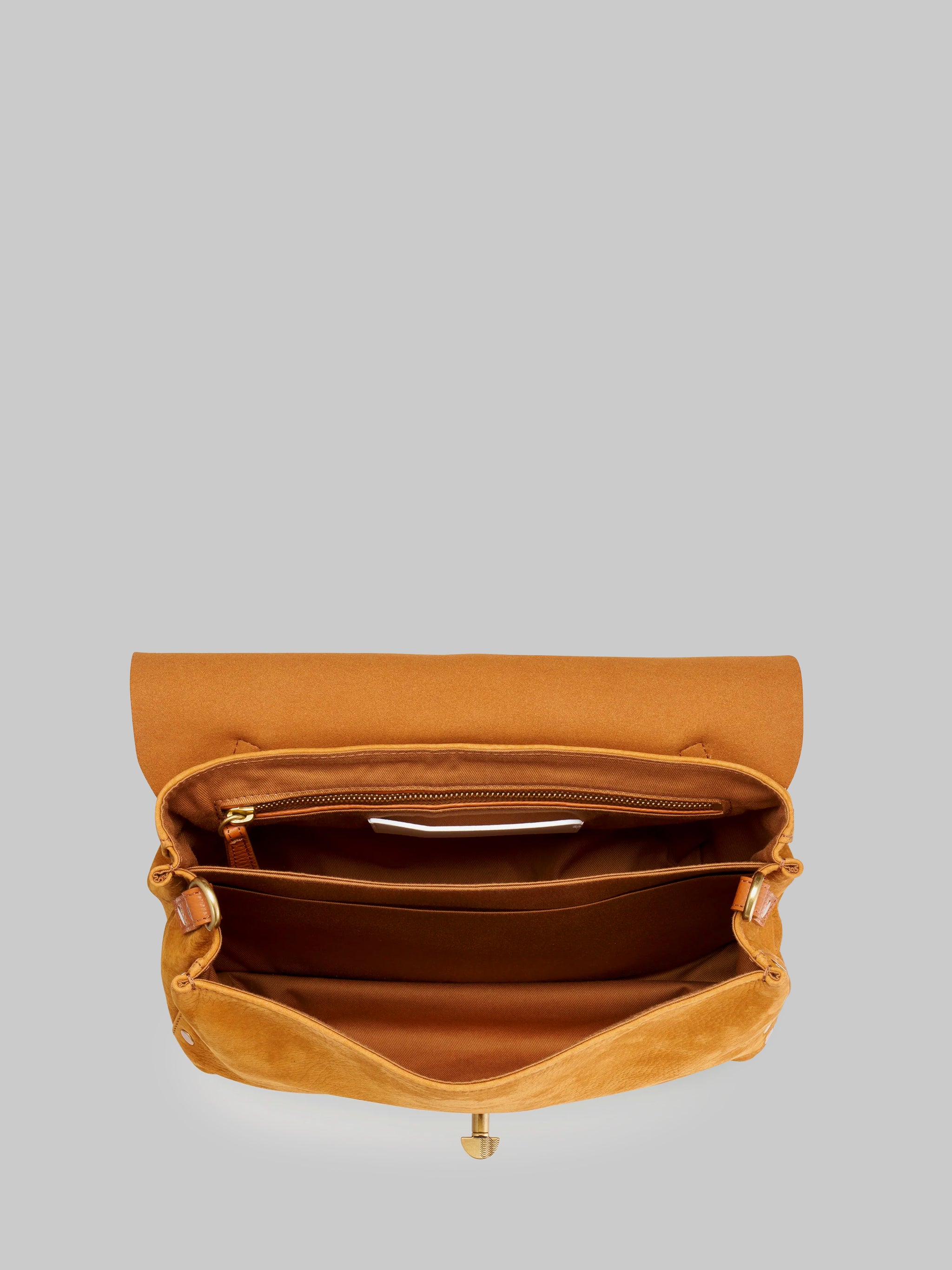 postina bag s jones nabuk in brown brandy
