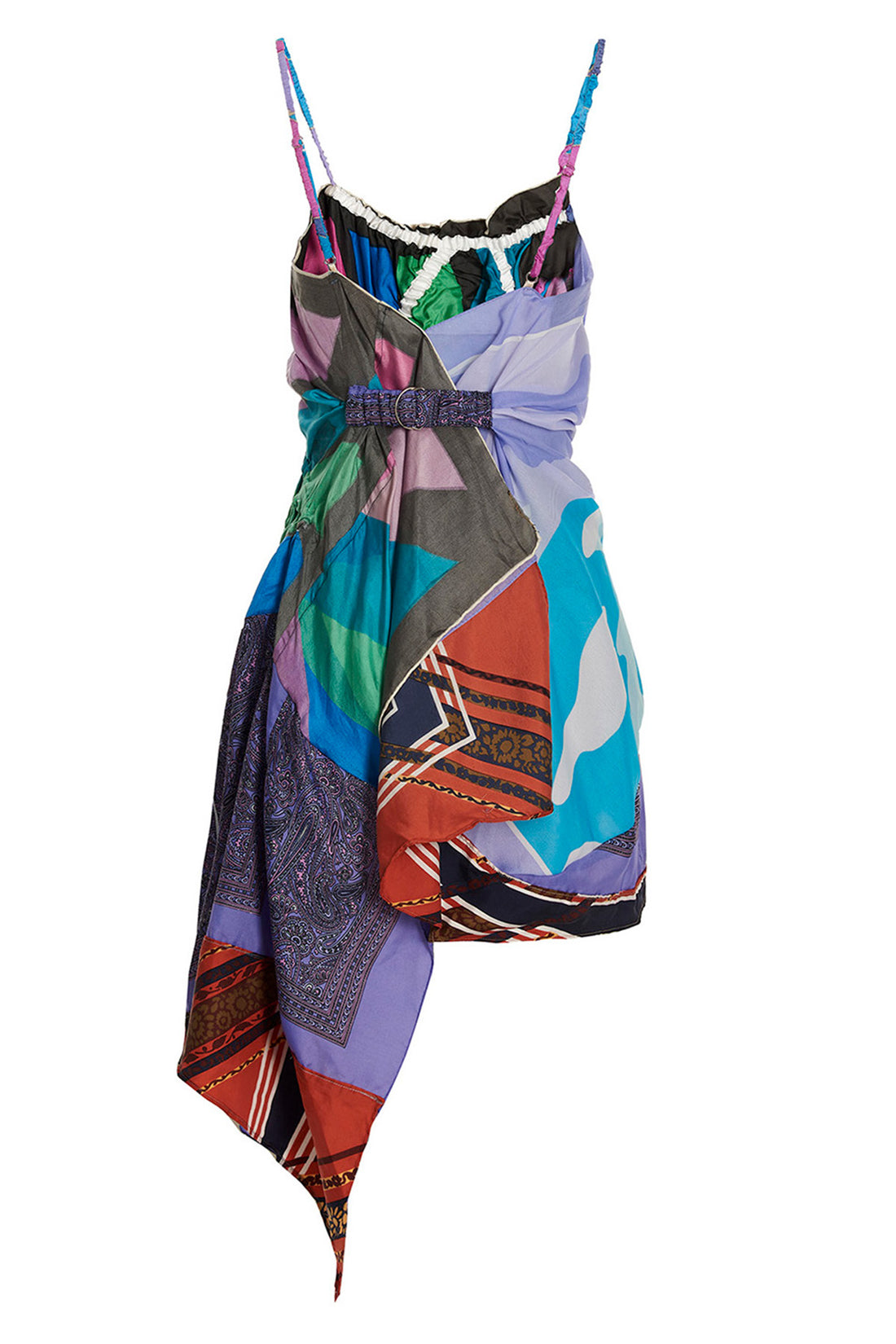 1/OFF S-M slip scarf dress