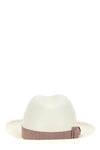 monica mild-brimmed hat in fine panama