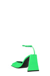 piper fluorescent leather sandals