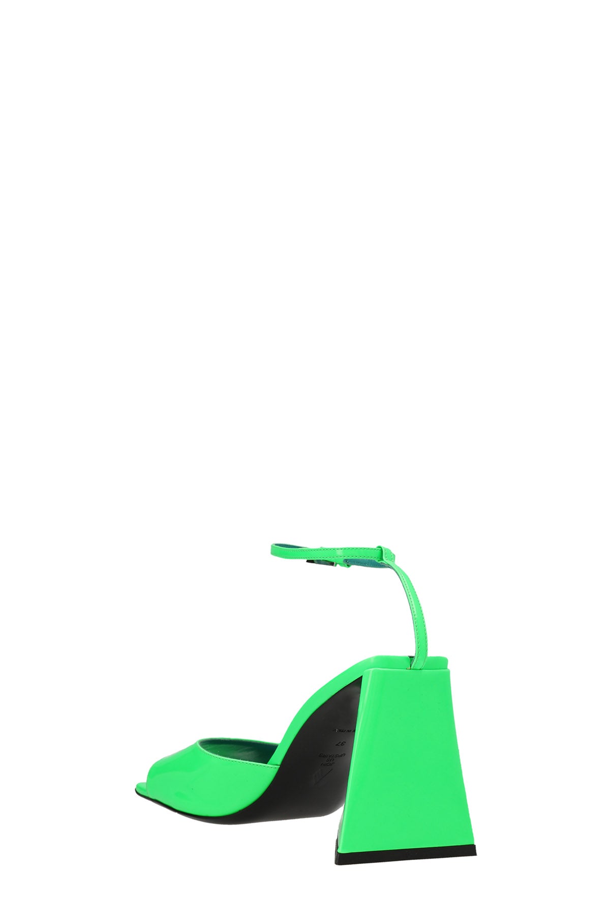 piper fluorescent leather sandals