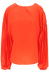 "quico blouse with puffed sleeves