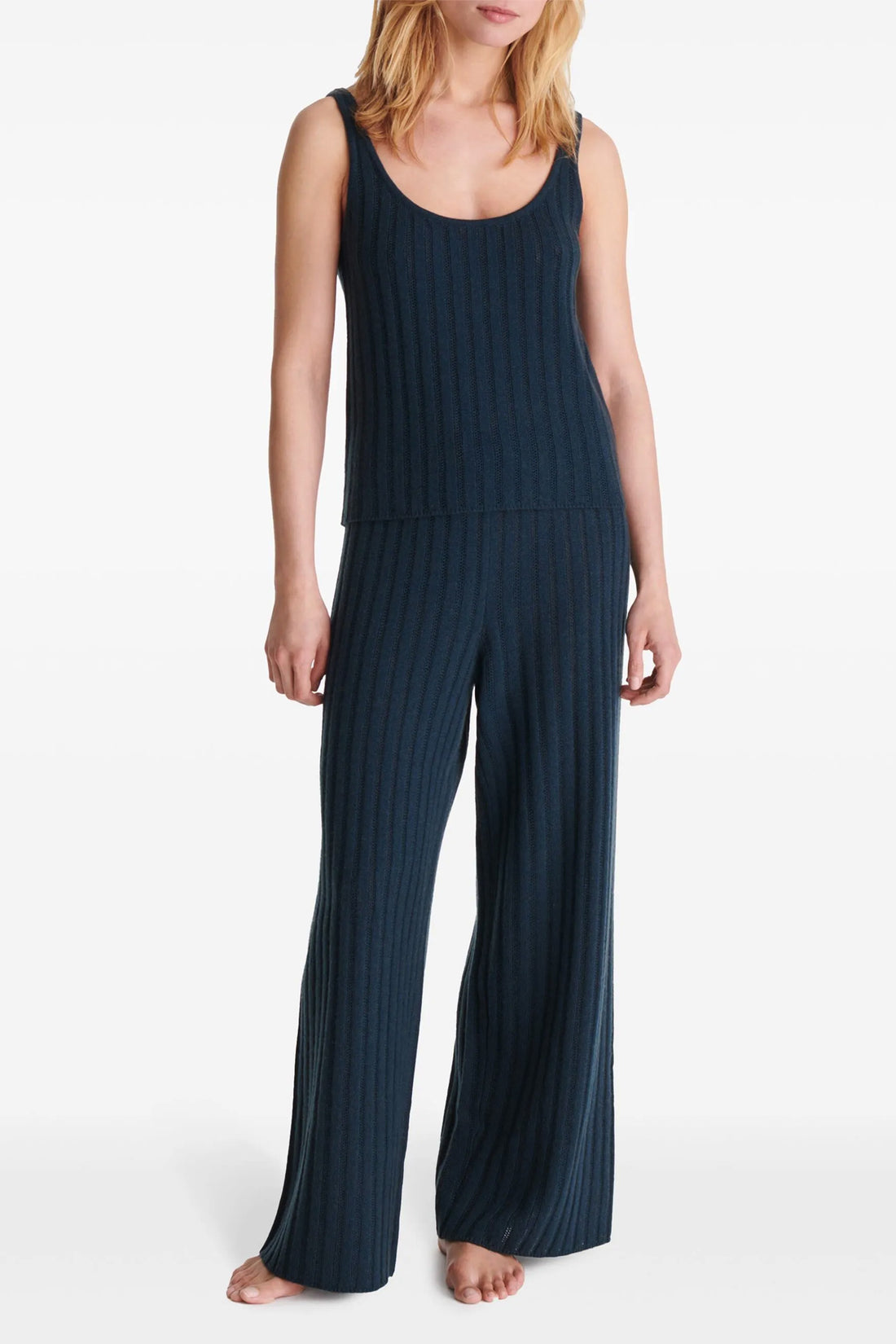 ERES L somptueux luxe wool and cashmere blend knit pants