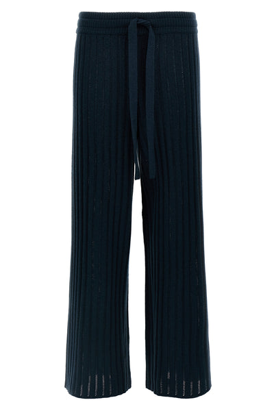 somptueux luxe wool and cashmere blend knit pants