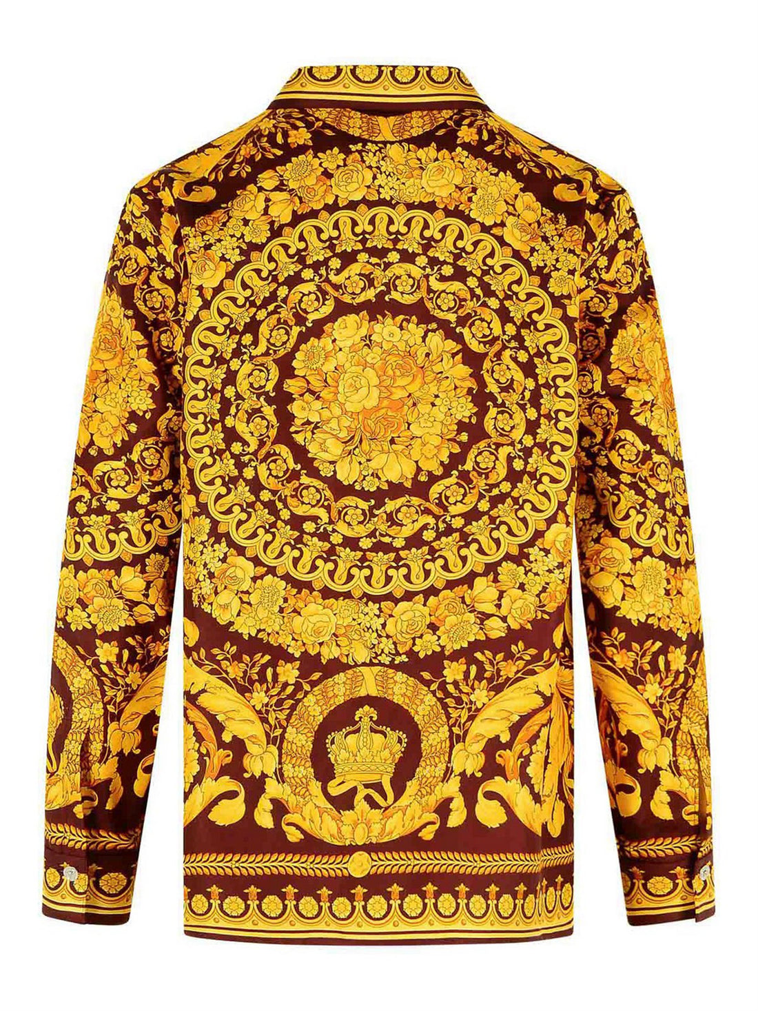 VERSACE 40 baroque heritage print shirt