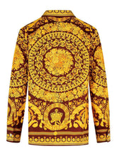VERSACE 40 baroque heritage print shirt