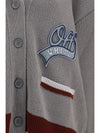 college varsity knit cardigan