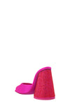 luz satin mules