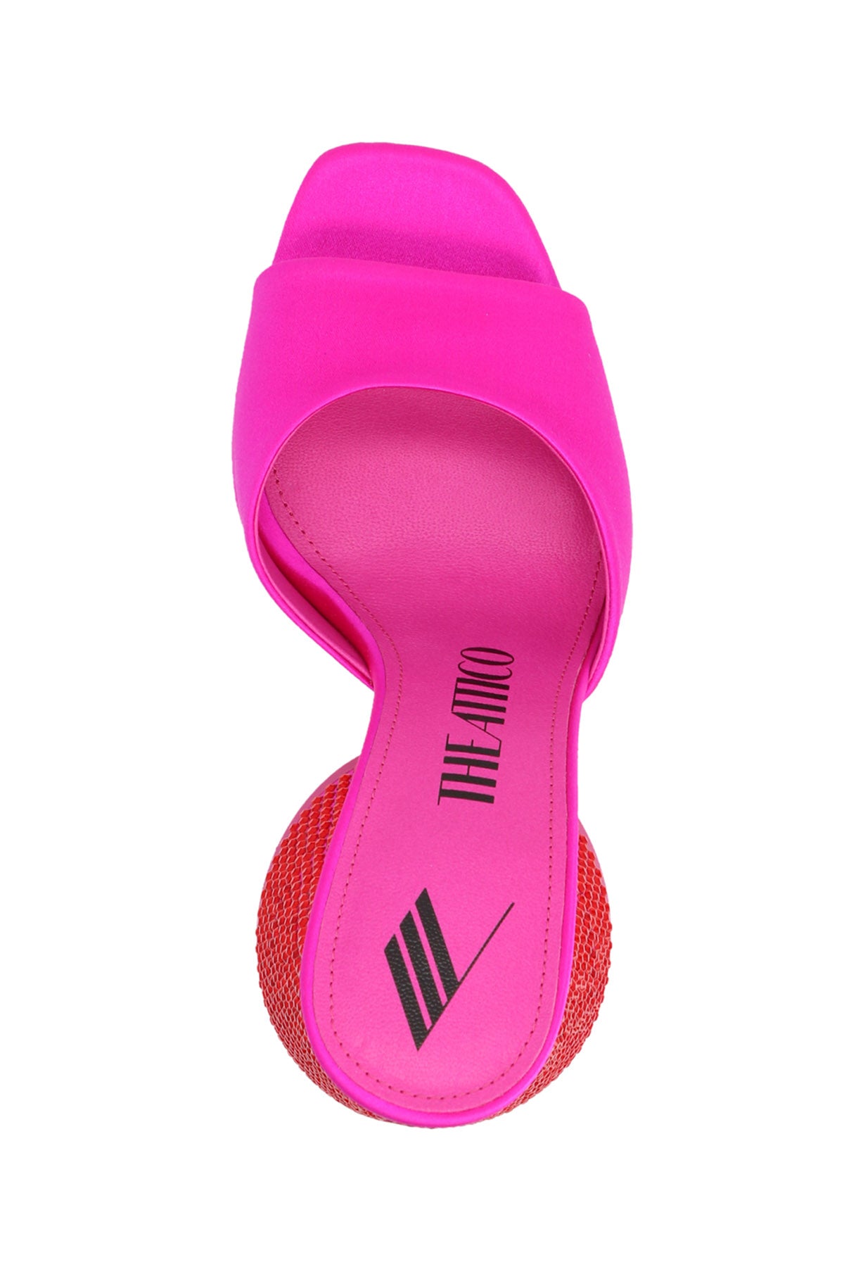luz satin mules