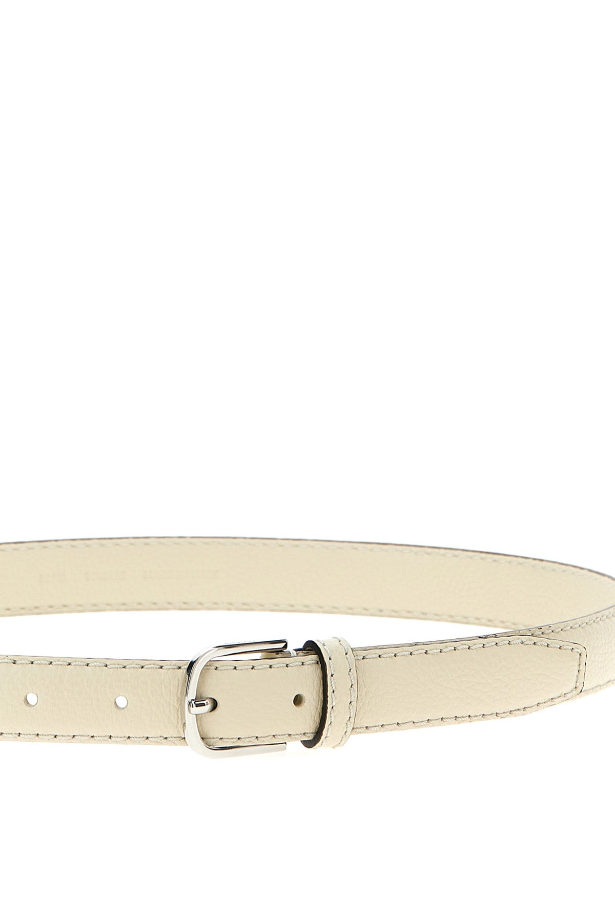hammered leather belt
