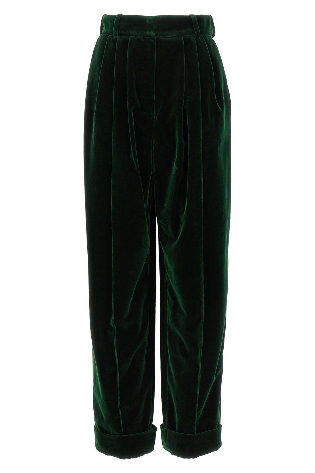 ALEXANDRE VAUTHIER 38 pantalone boyfriend in velluto