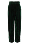 pantalone boyfriend in velluto