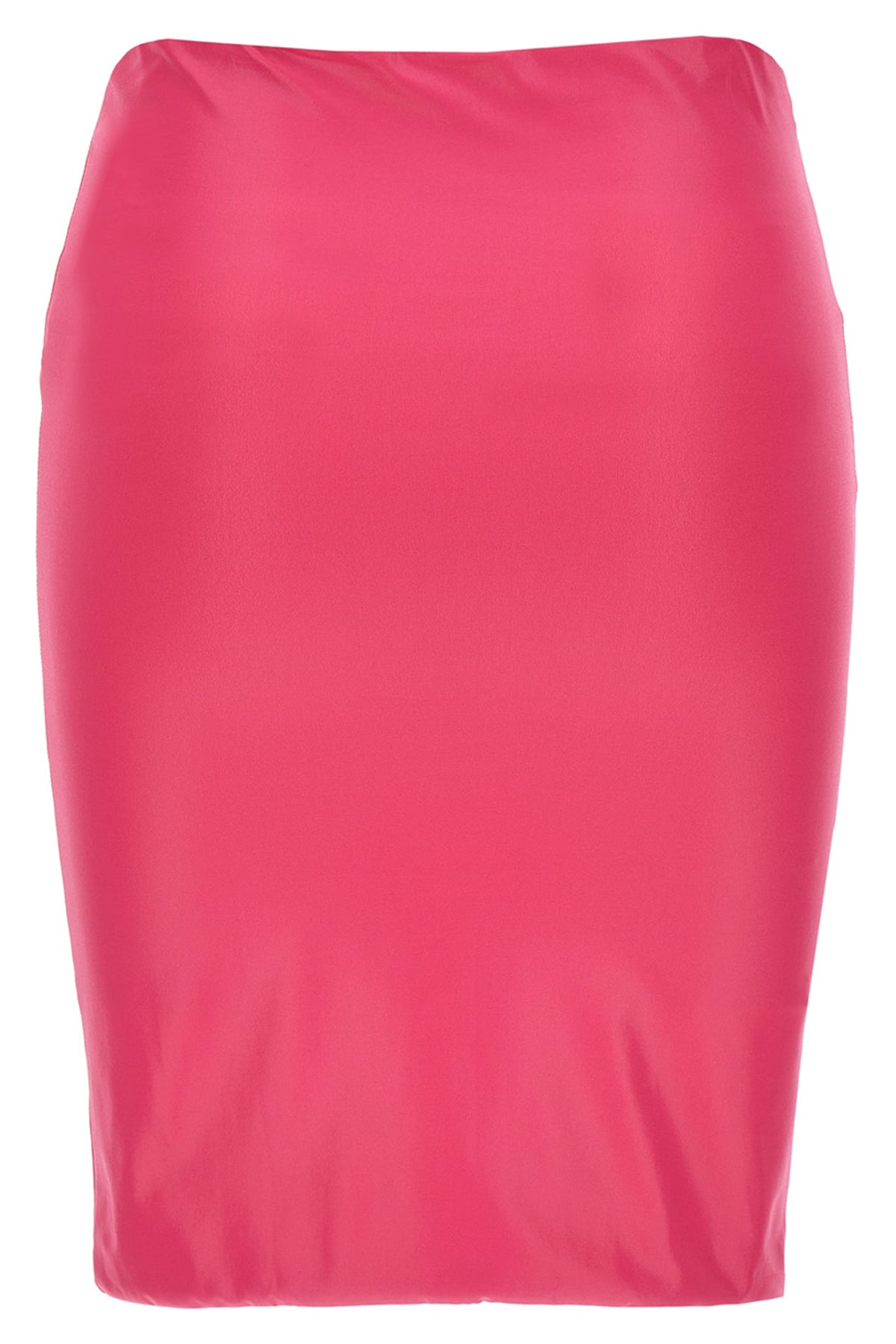 wet effect lycra mini skirt
