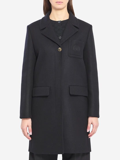 GUCCI 40 batavia wool coat