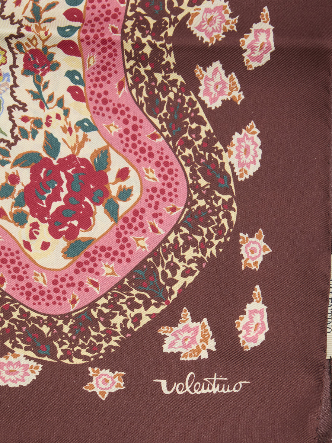 VALENTINO GARAVANI OS printed silk scarf