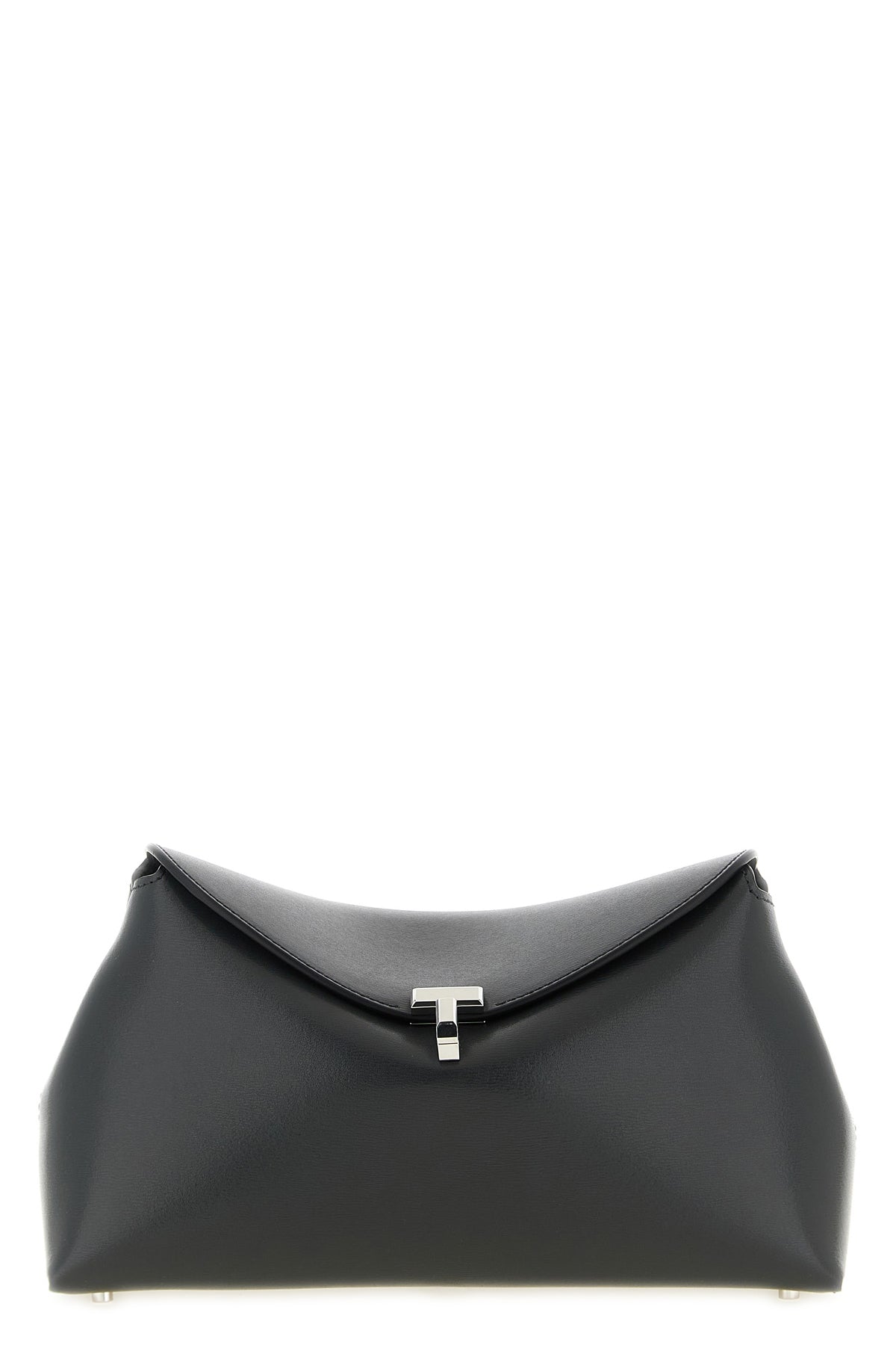 palmellata leather clutch