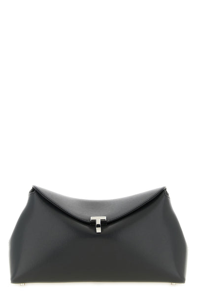 palmellata leather clutch