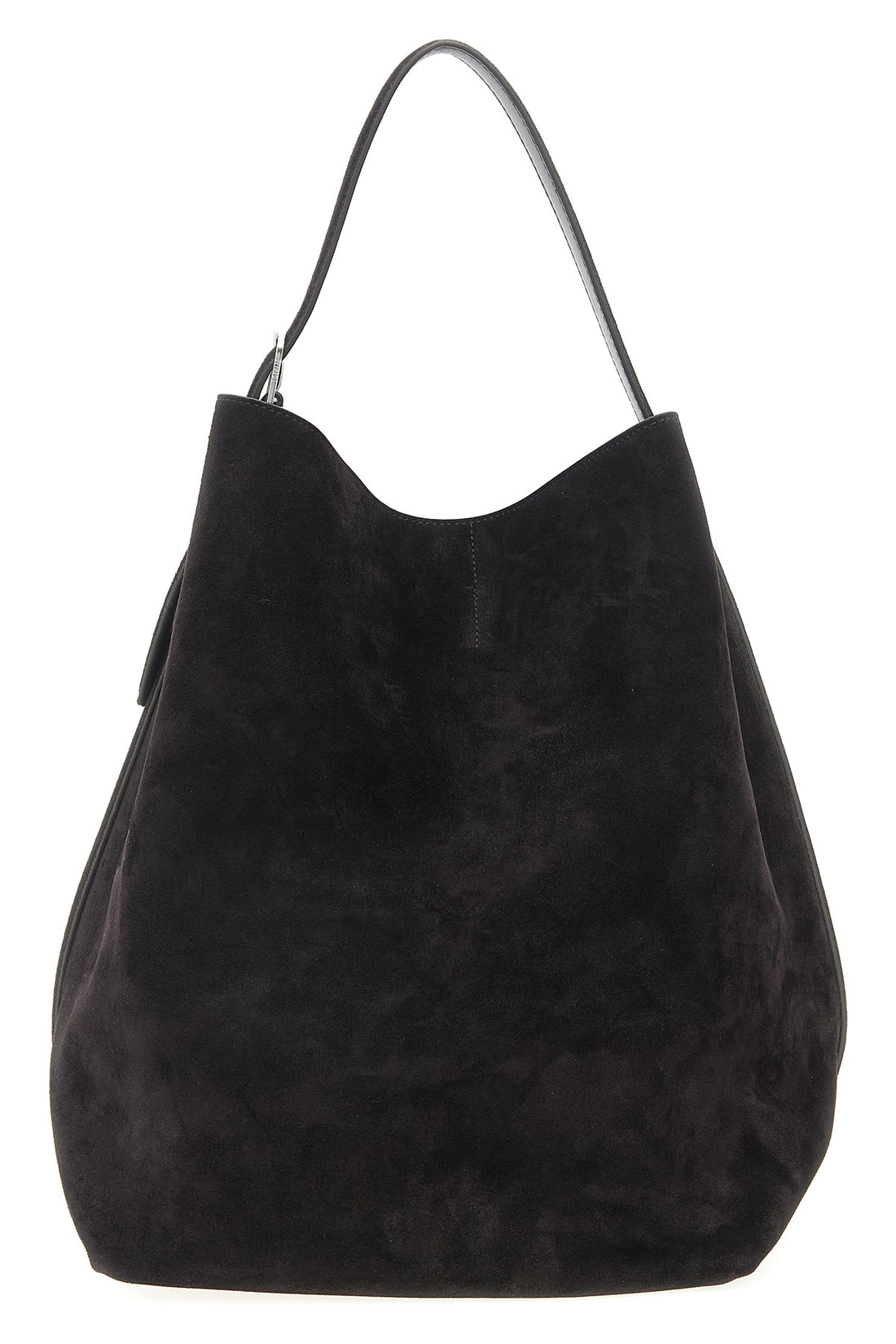 TOTEME OS belted tote suede shoulder bag