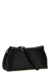 t-lock leather clutch