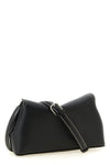 grainy leather clutch