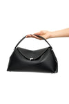 t-lock leather handbag