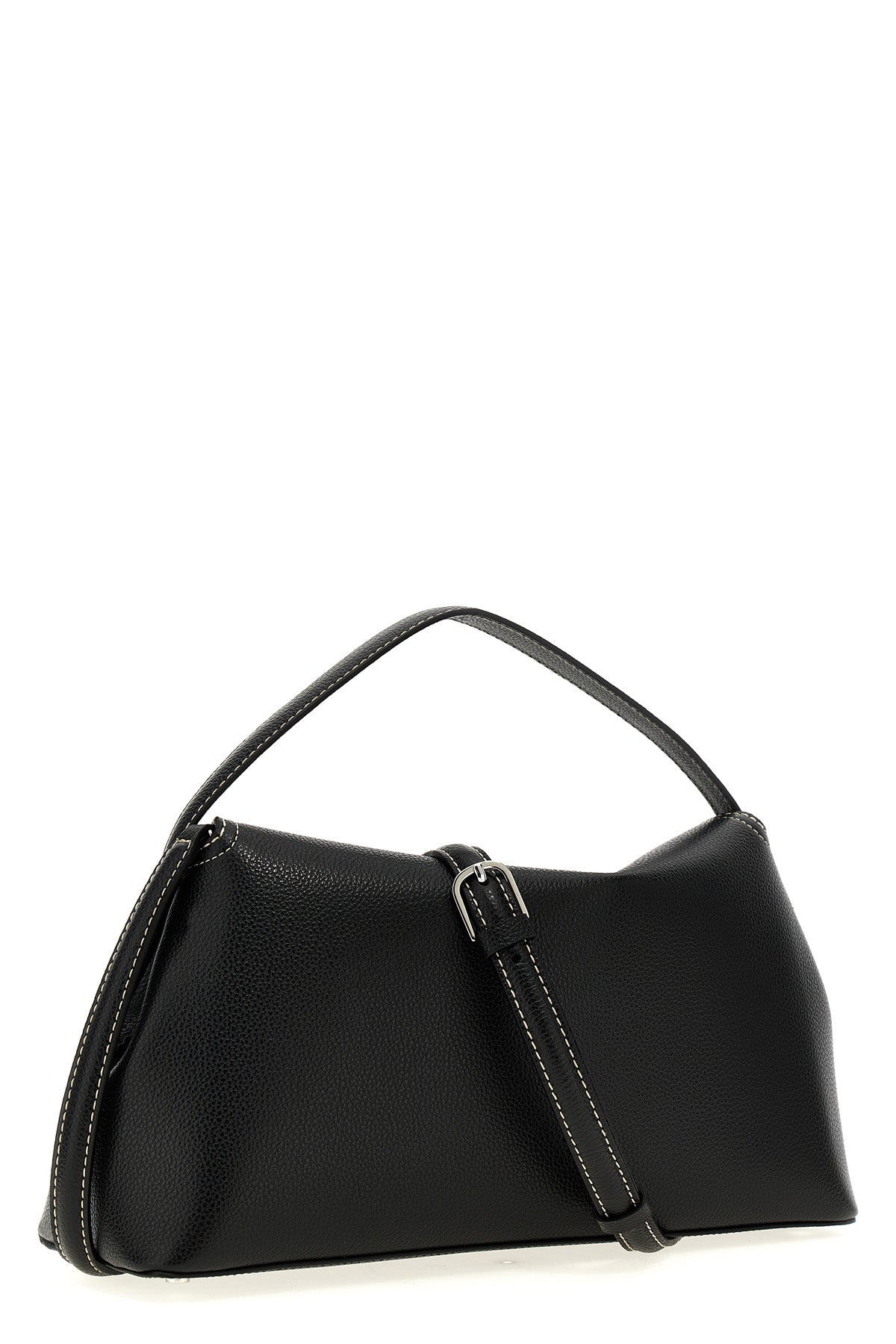 t-lock leather handbag