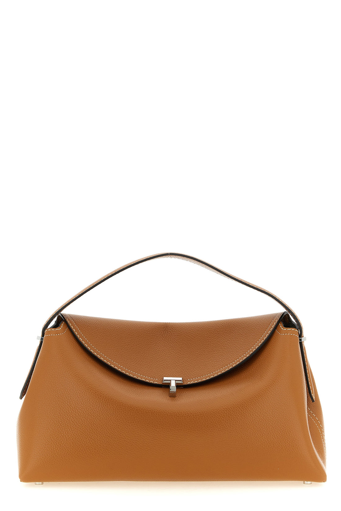 TOTEME OS t-lock leather handbag