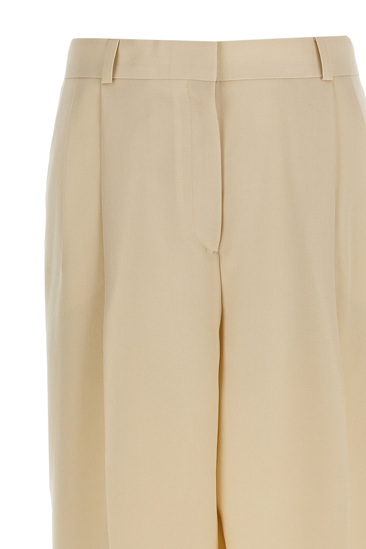 viscose blend trousers