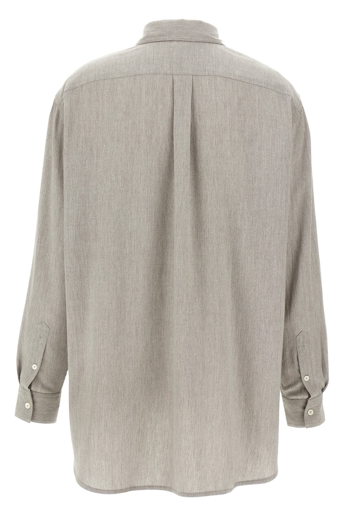 wool blend shirt
