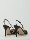 vlogo signature slingback pumps in lace