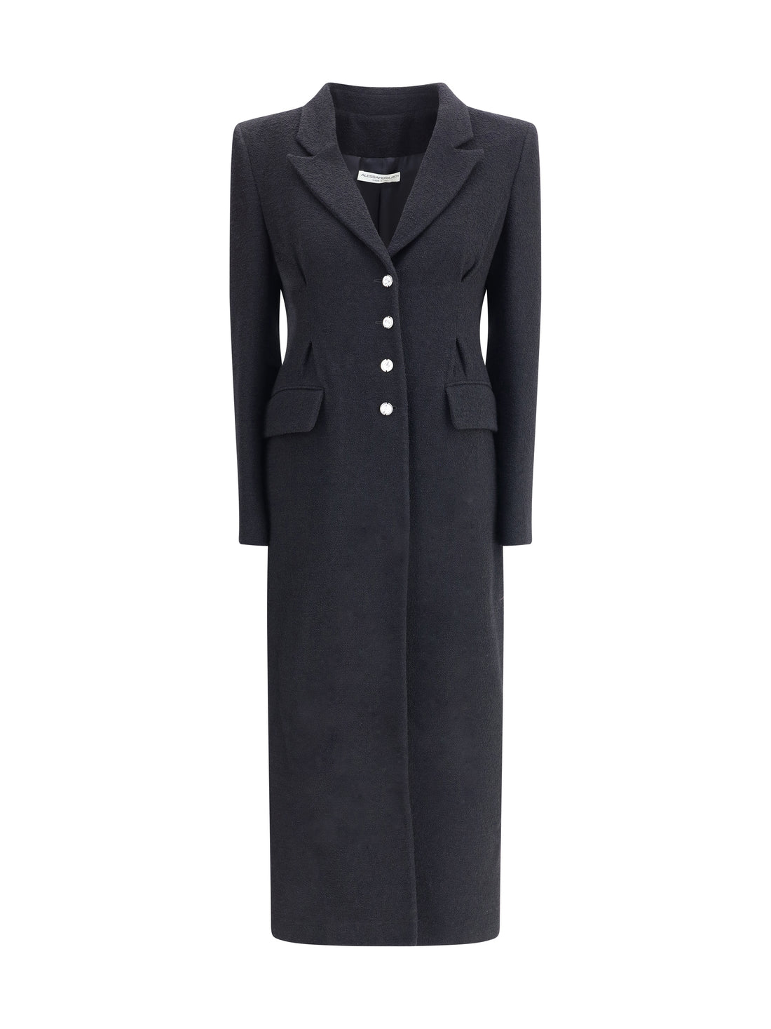 ALESSANDRA RICH 40 tweed long coat