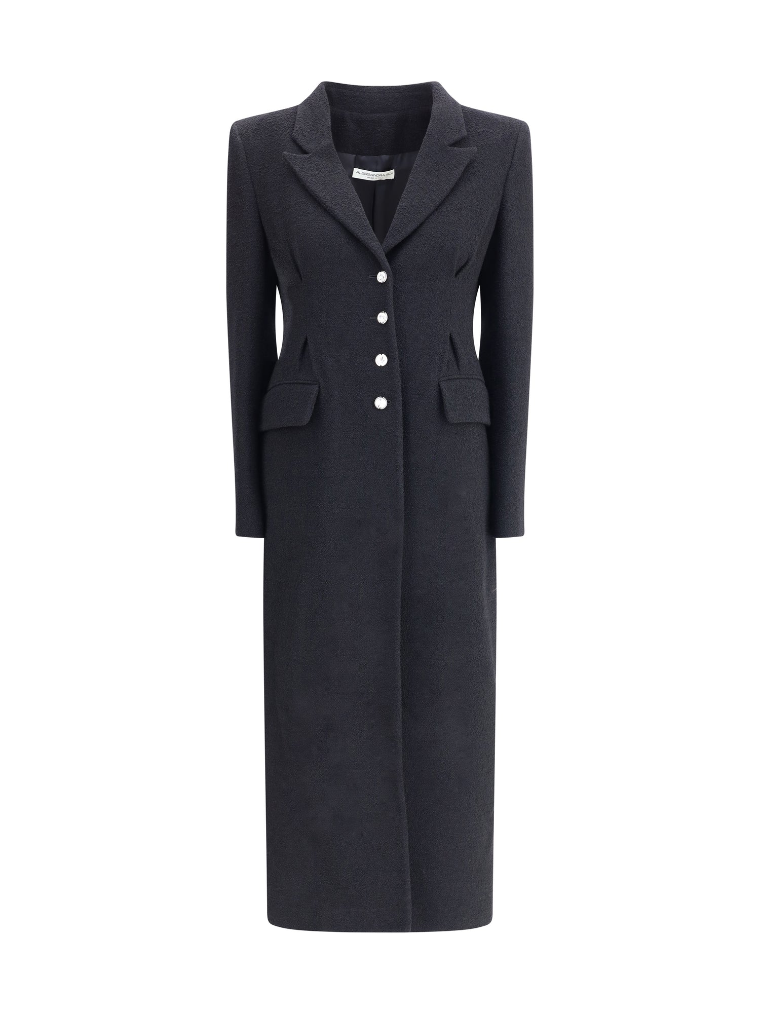 ALESSANDRA RICH 40 tweed long coat