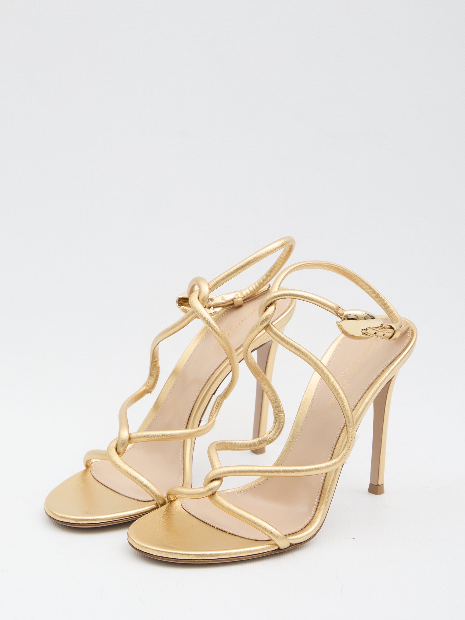 GIANVITO ROSSI 36 jungle mamba sandals 