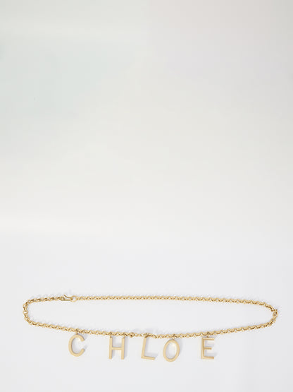 CHLOE OS chloé lettes jewelry belt