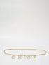 CHLOE OS chloé lettes jewelry belt