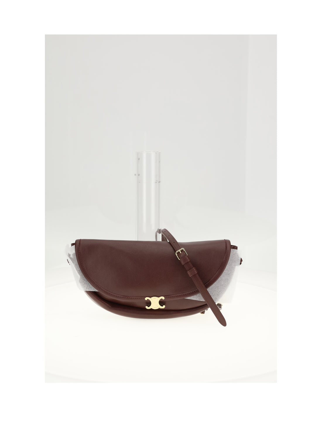 CELINE OS small halfmoon soft triomphe
