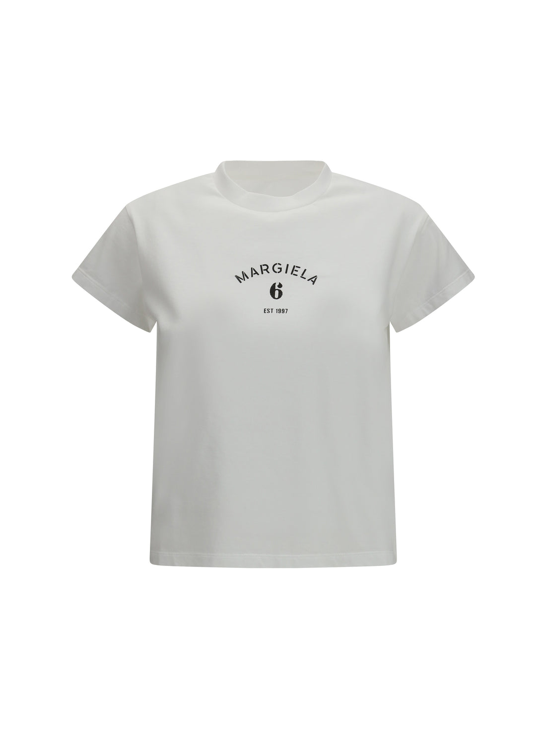 MM6 L jersey t-shirt with logo