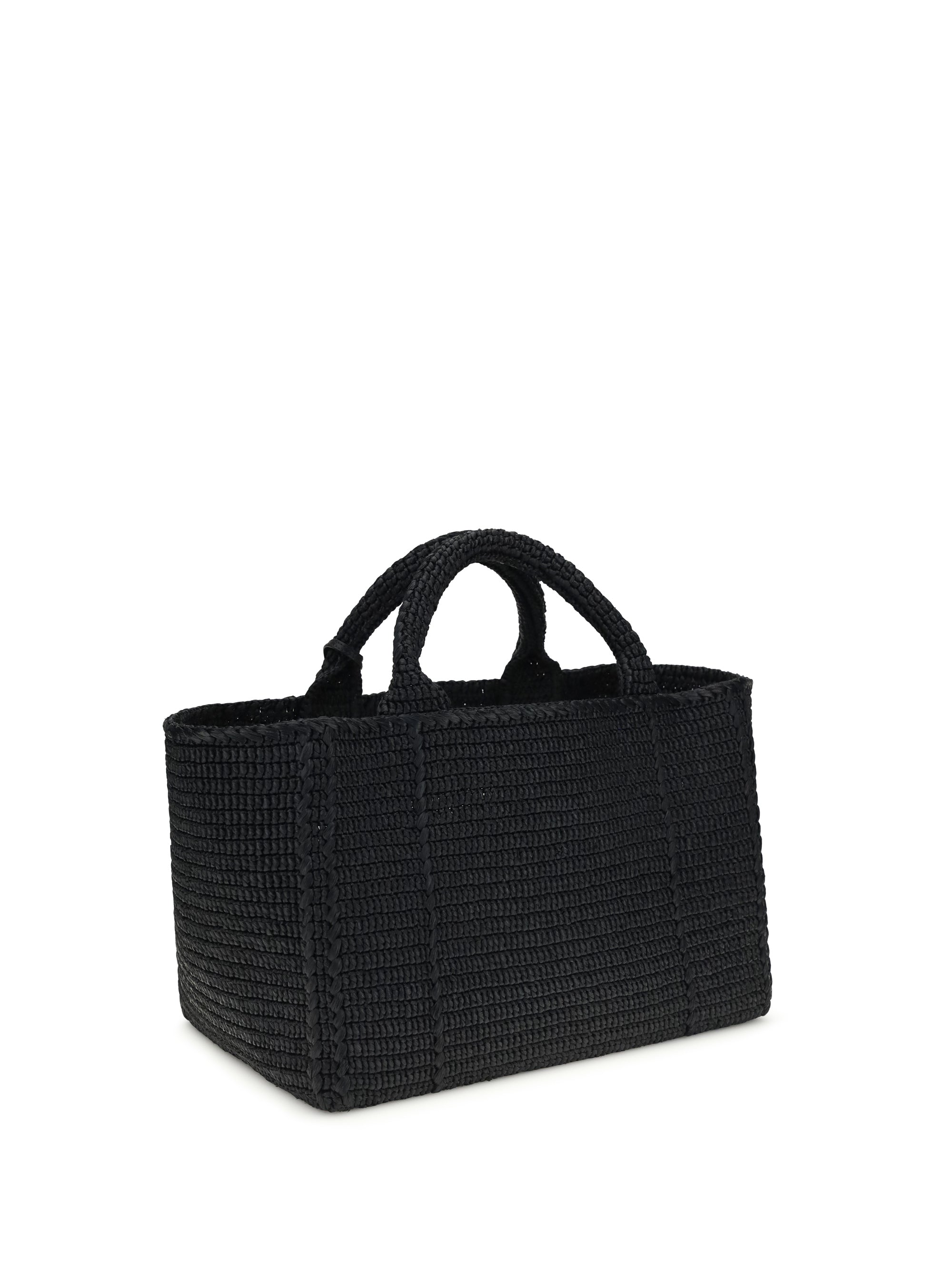 large crochet tote bag