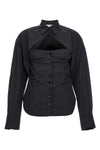bustier cotton shirt