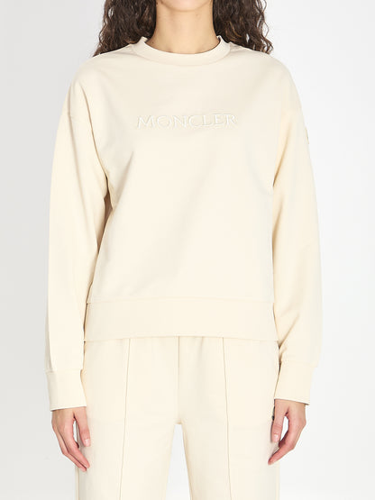 MONCLER M cotton crewneck sweatshirt