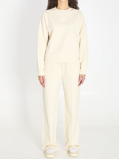 MONCLER M cotton crewneck sweatshirt