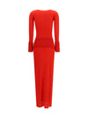 bodycon merino-wool dress