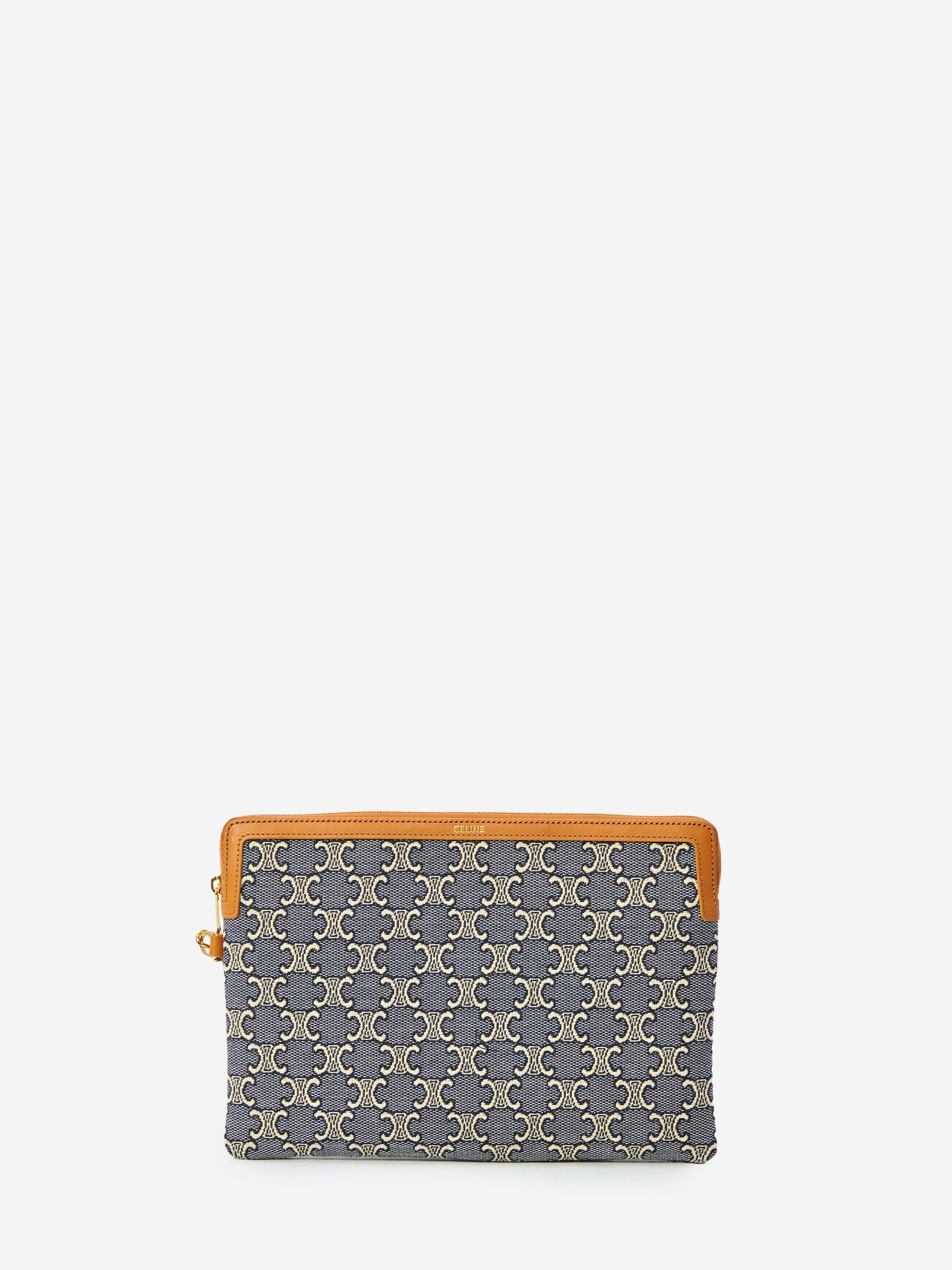 CELINE OS triomphe small clutch