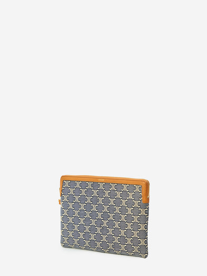 CELINE OS triomphe small clutch