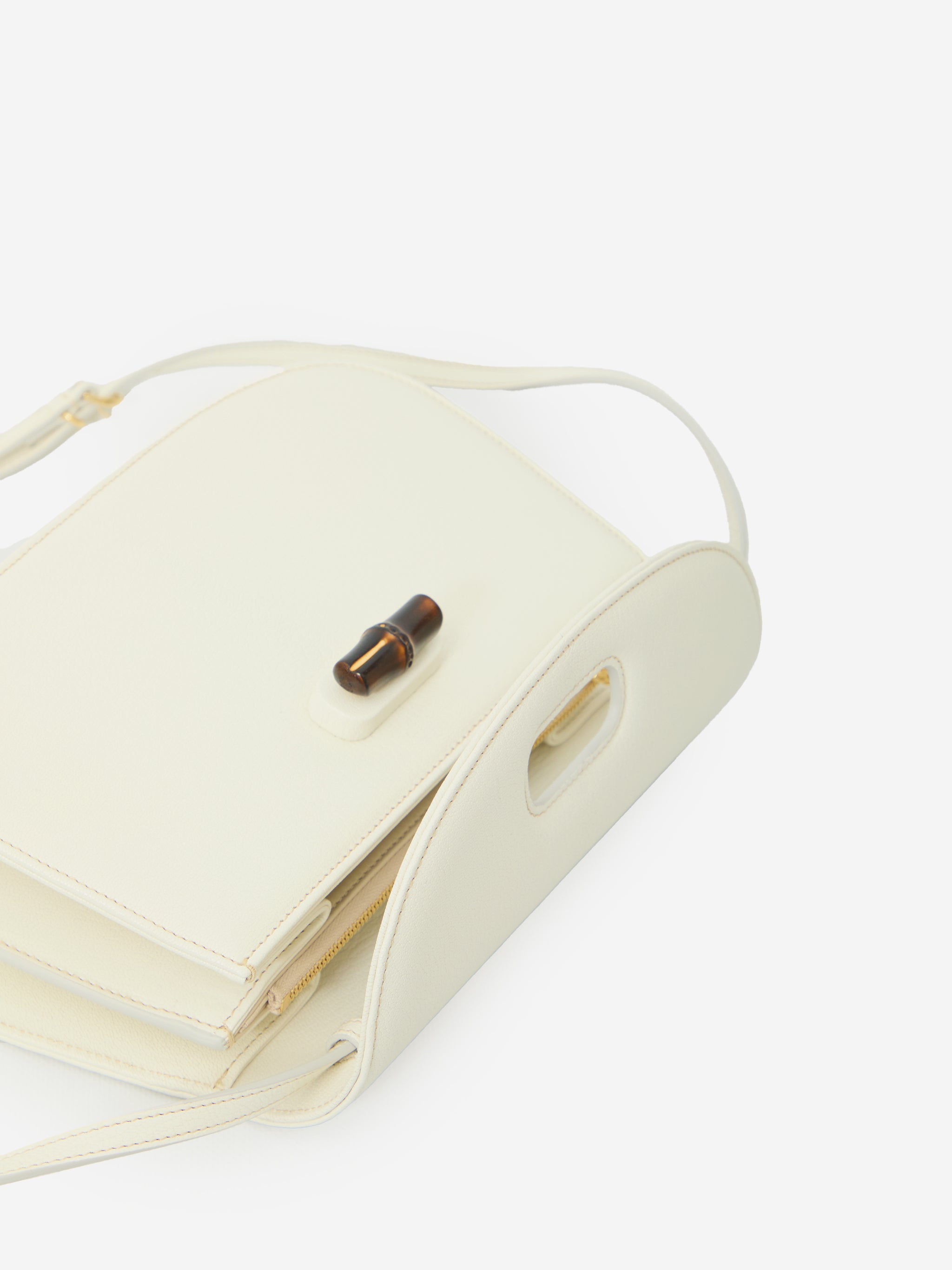 bamboo shoulder bag small