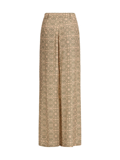 KRISTINA TI 40 all-over pattern trousers