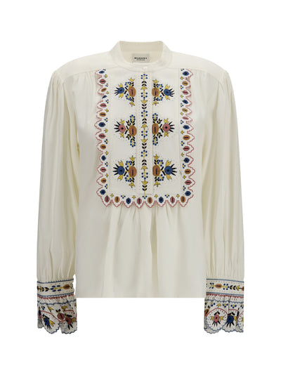 monique embroidered top
