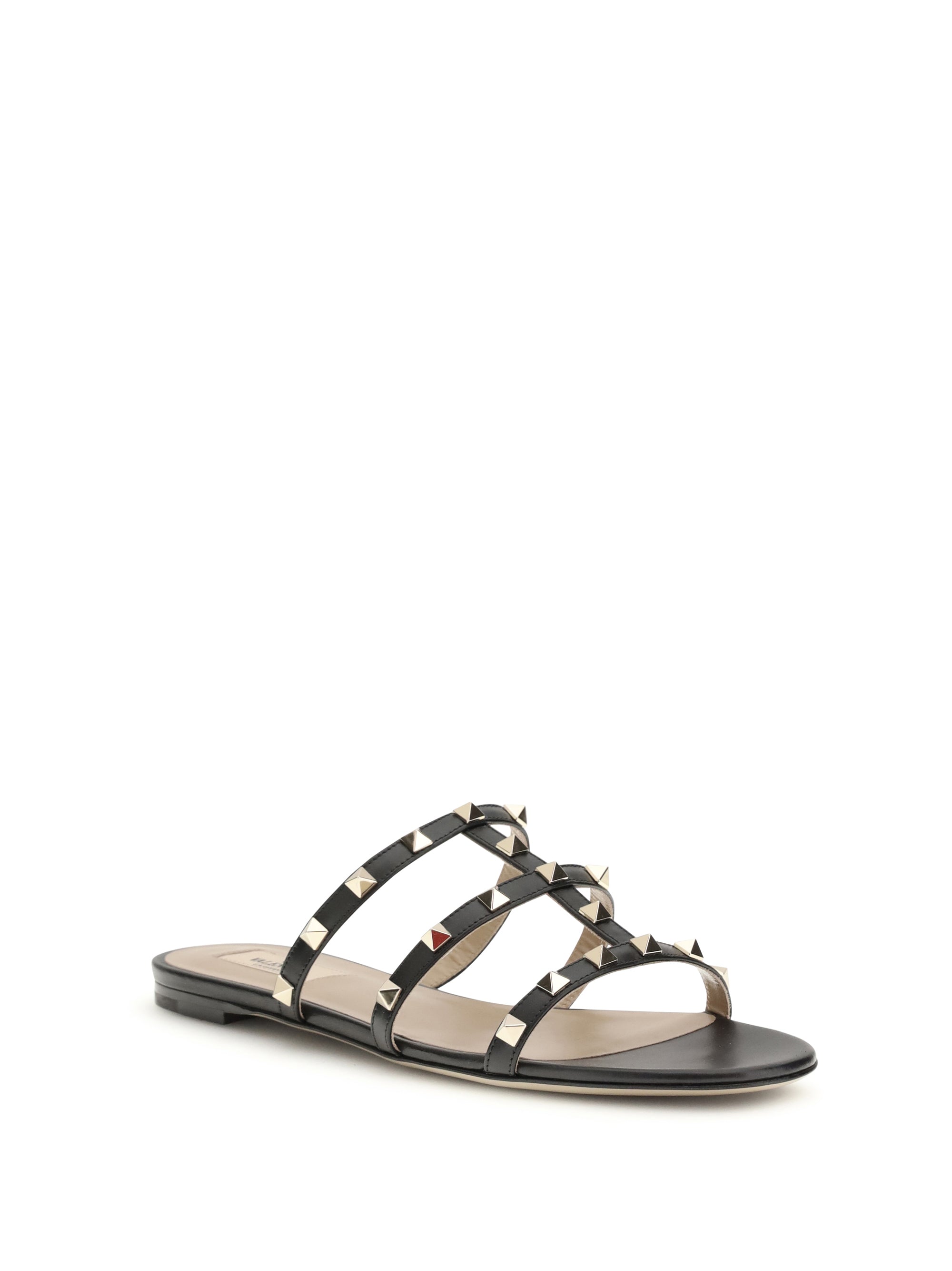 VALENTINO GARAVANI 36 rockstud slider sandal