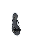 rockstud flip-flop sandals in pvc